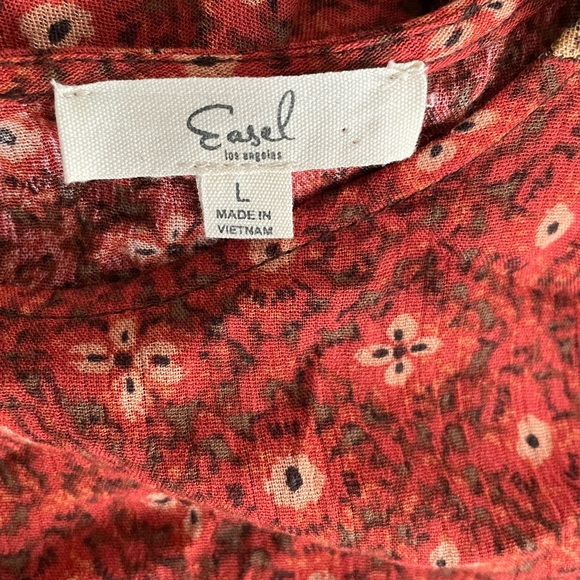 Easel mixed print dress - Picture 2 of 4